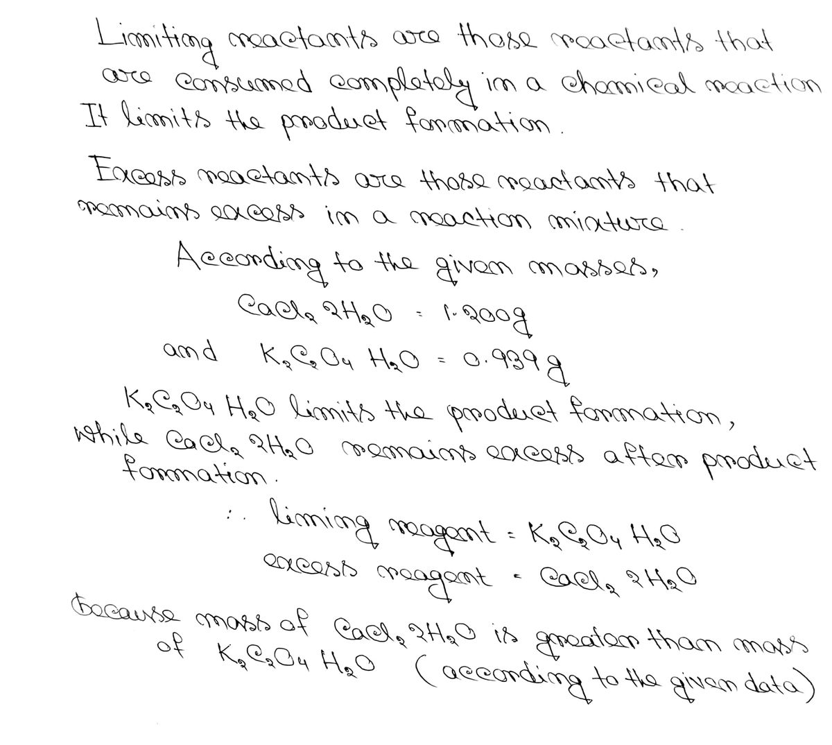 Chemistry homework question answer, step 1, image 1